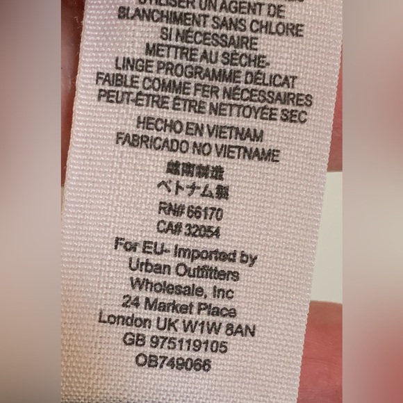 Free People Keepin On top S black tie sleeves button like new - Picture 4 of 6